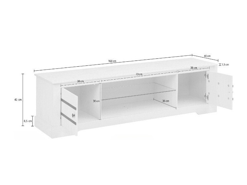 Mueble TV Rometri 102