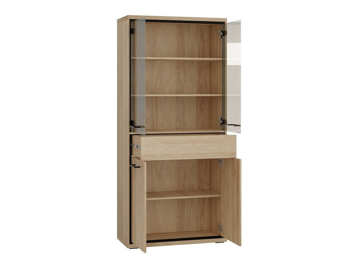 Conjunto de salón Etrmoni 119 (Luminoso madera + Roble)