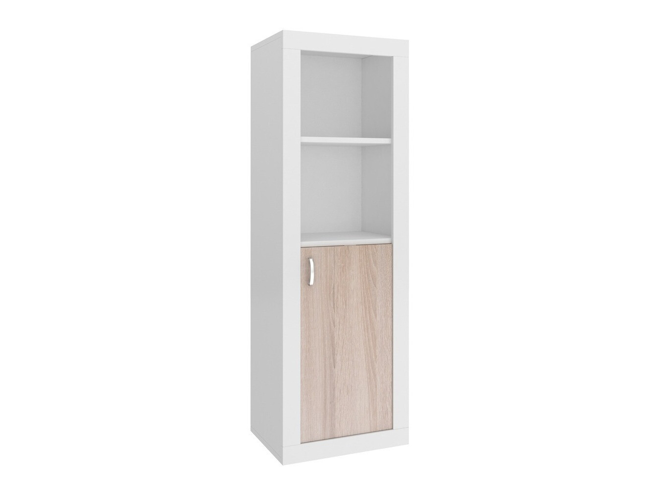 Estantería Tentive 105 (Blanco + Roble Sonoma)