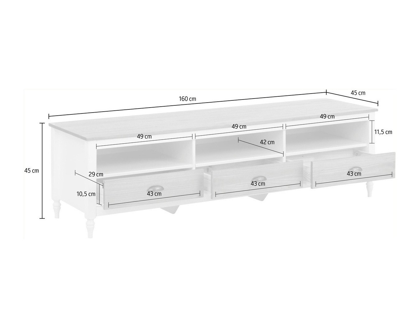 Mueble TV Domflou 101