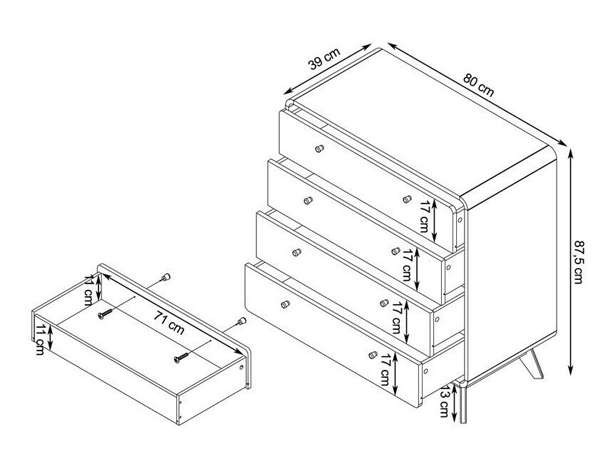 Conjunto de salón Elbtena 116