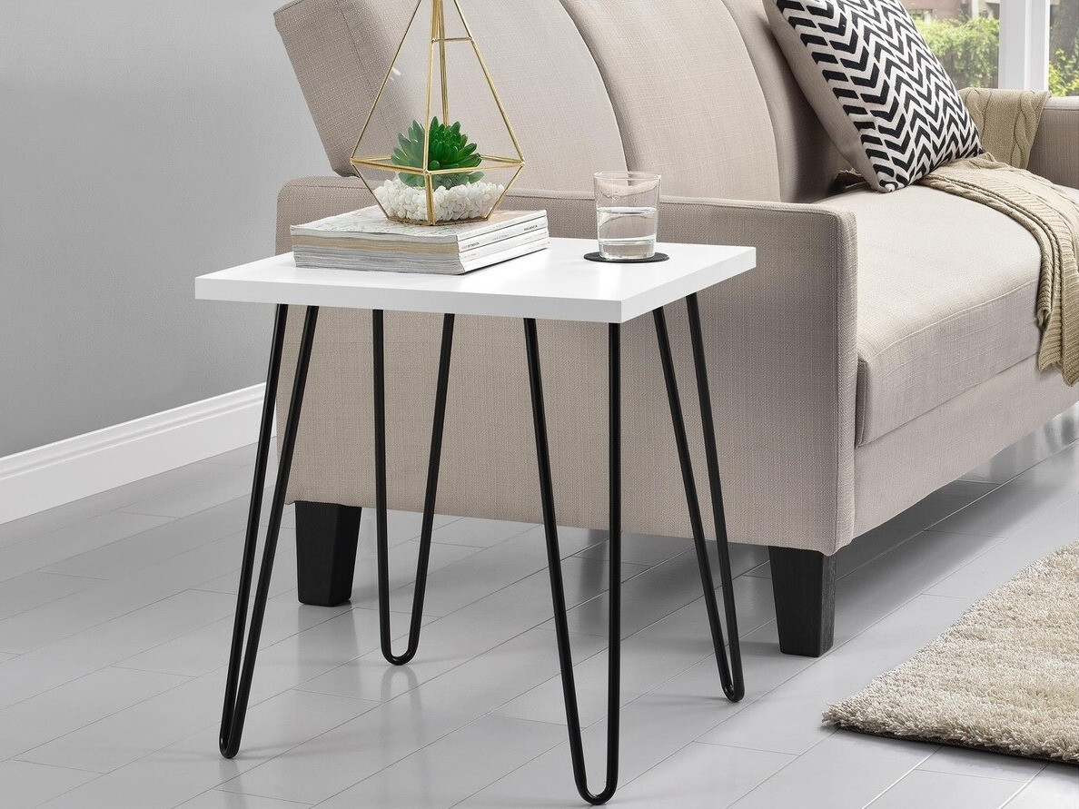 Mesa auxiliar Nutive 103 (Blanco)