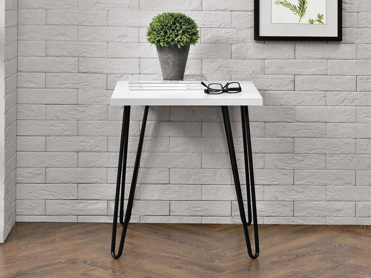 Mesa auxiliar Nutive 103 (Blanco)