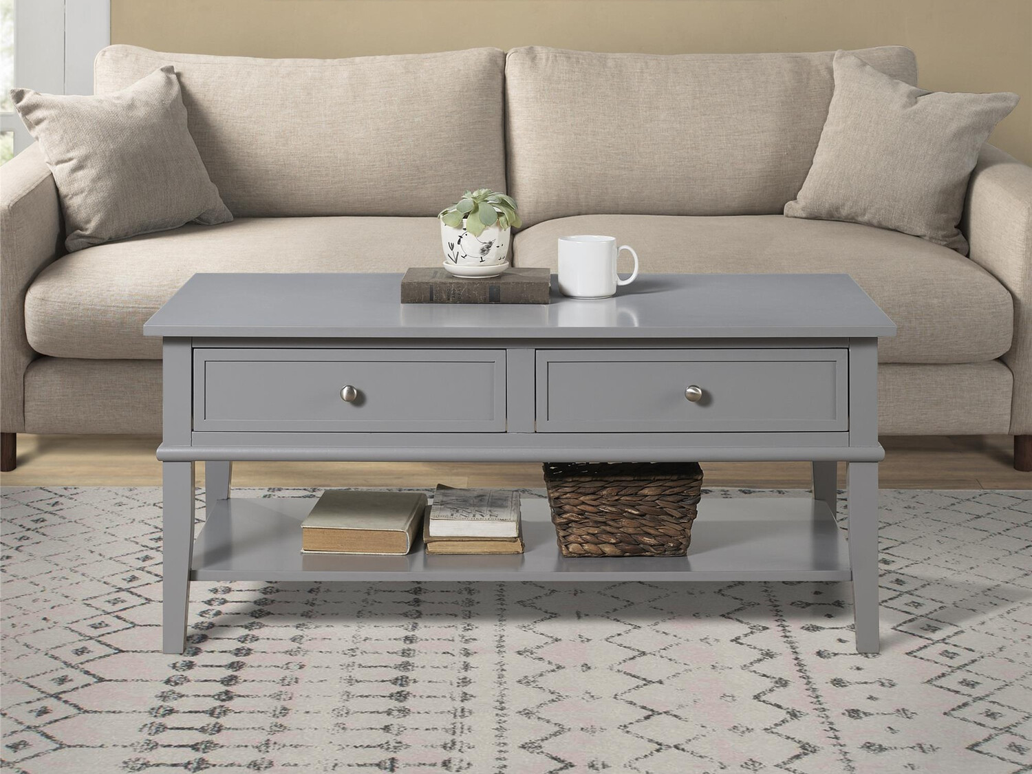 Mesa de centro Sonfivo 102 (Gris)