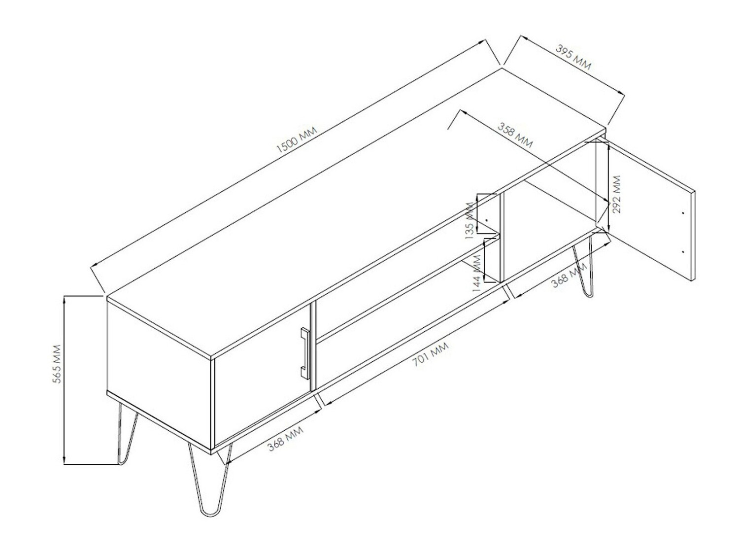 Mueble TV Denton 229