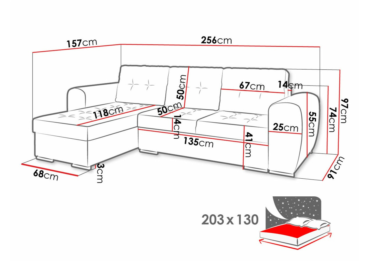 Sofá rinconero Muncie 109 (Manila 07)