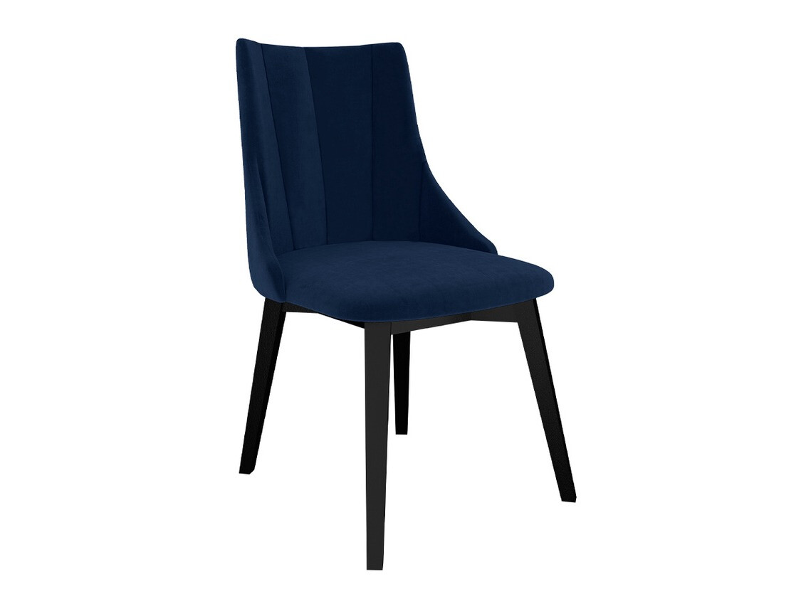 Silla Racine 114 (Negro + Magic Velvet 2216)