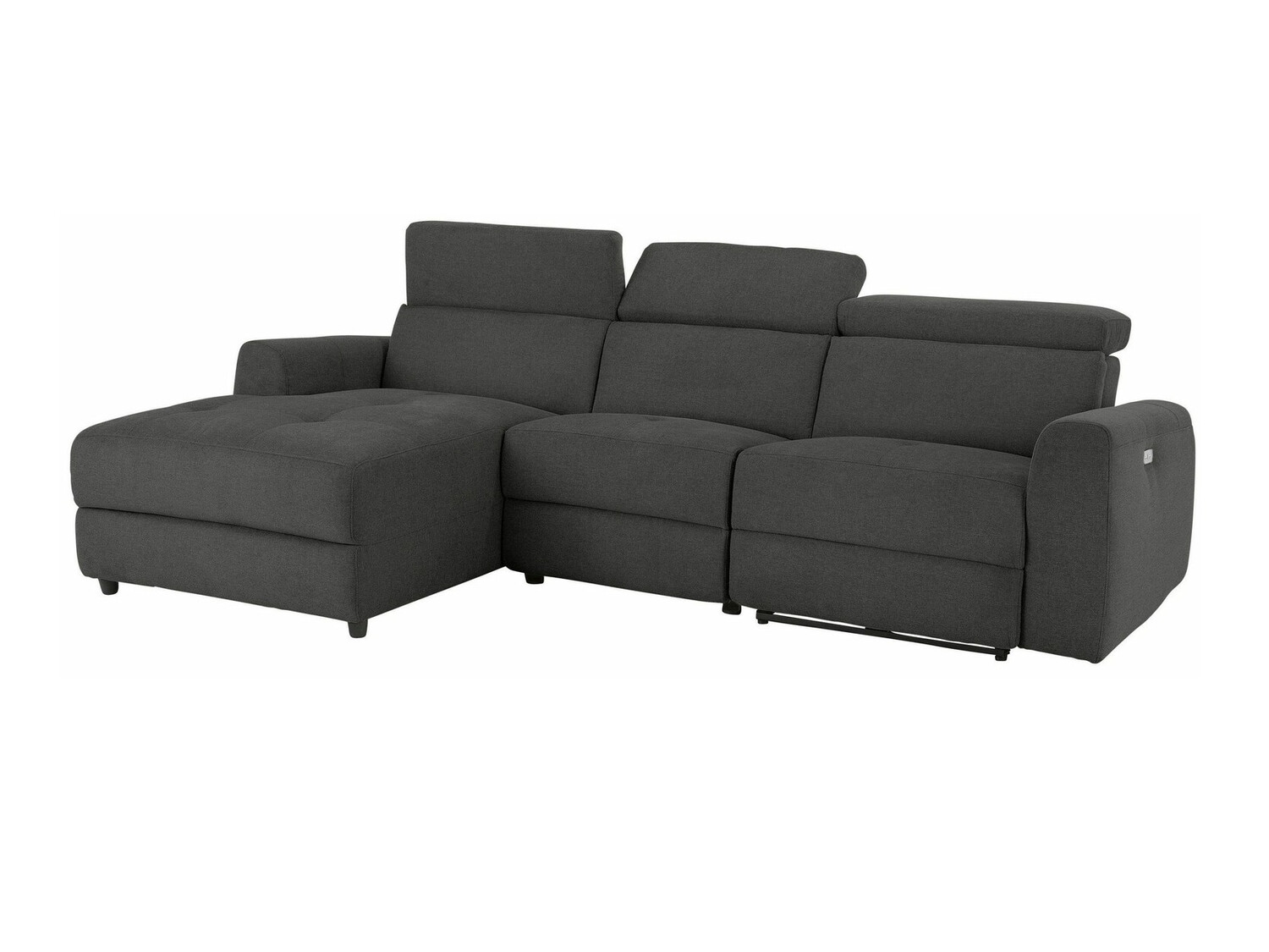 Sillón reclinable de ángulo suave Denton 1490 (Antracita)