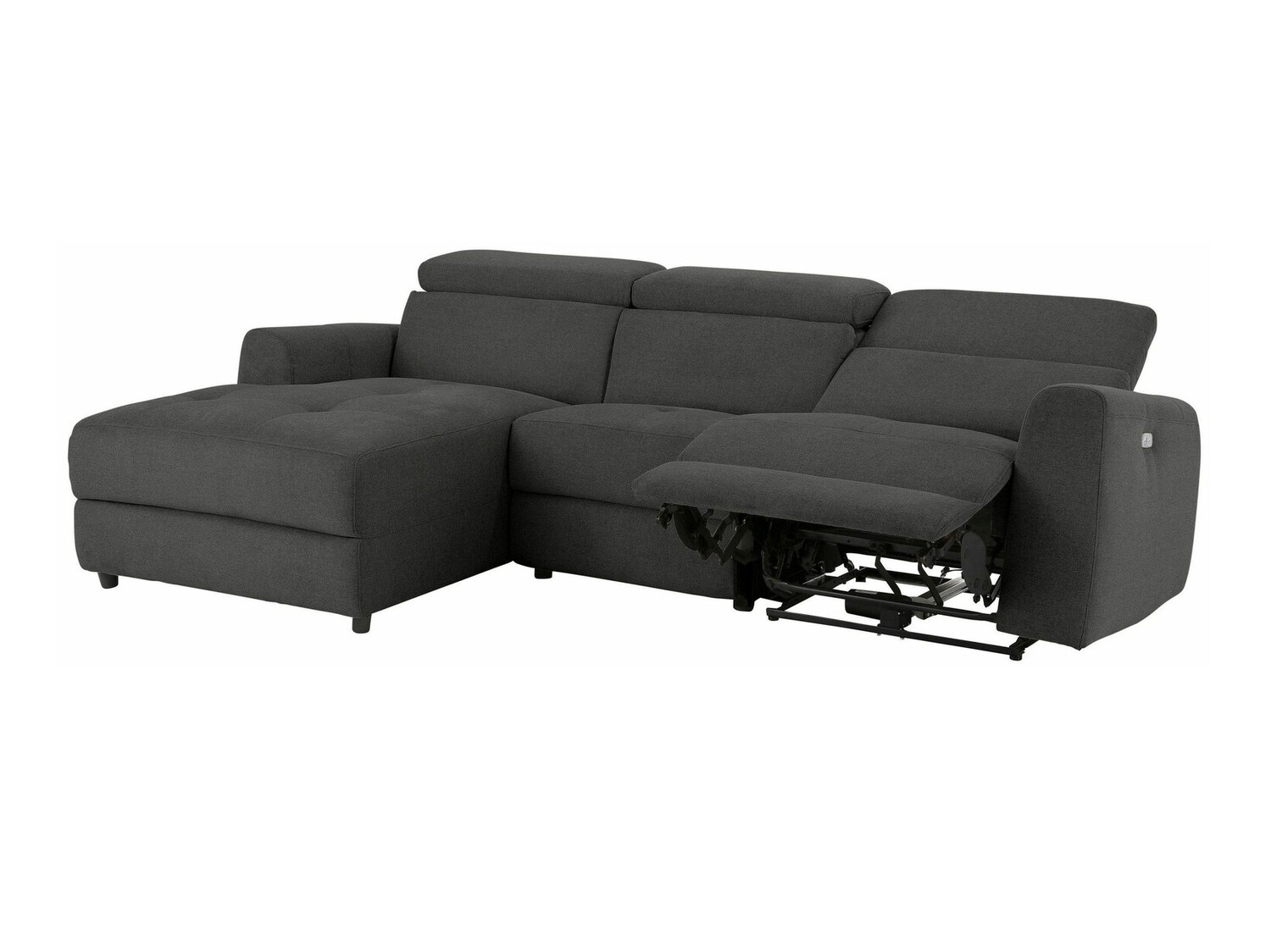 Sillón reclinable de ángulo suave Denton 1490 (Antracita)