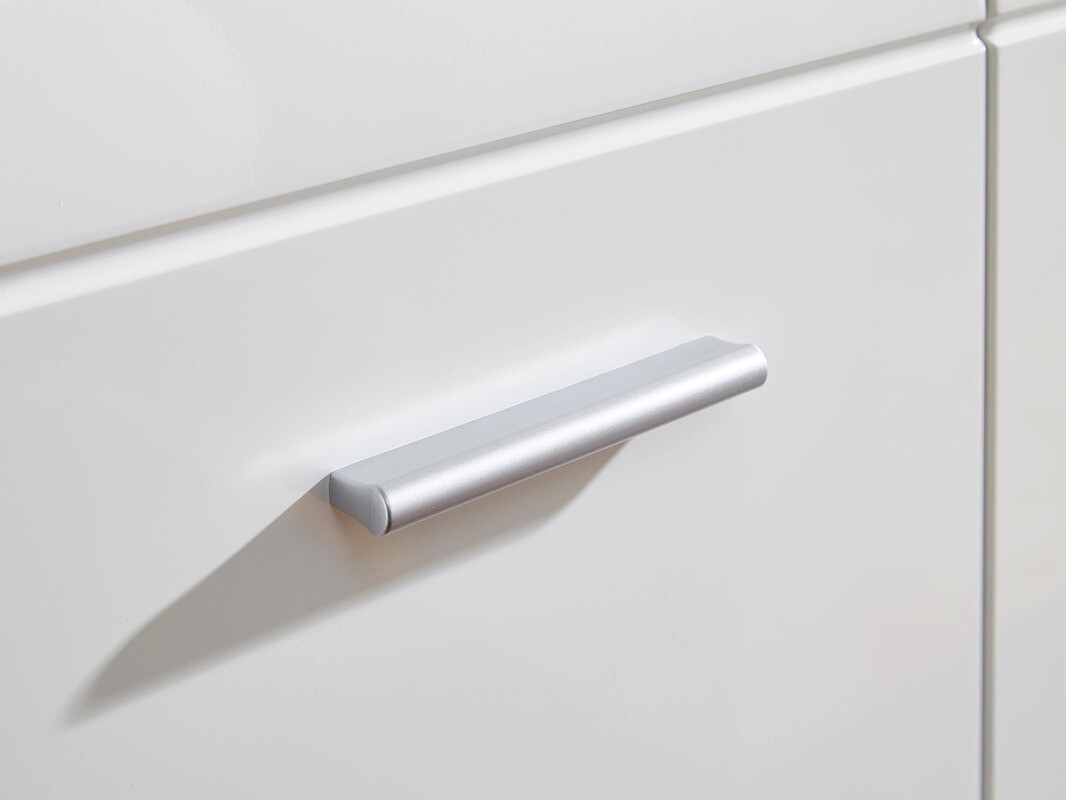 Armario Livromu 107 (Blanco brillante + Blanco)