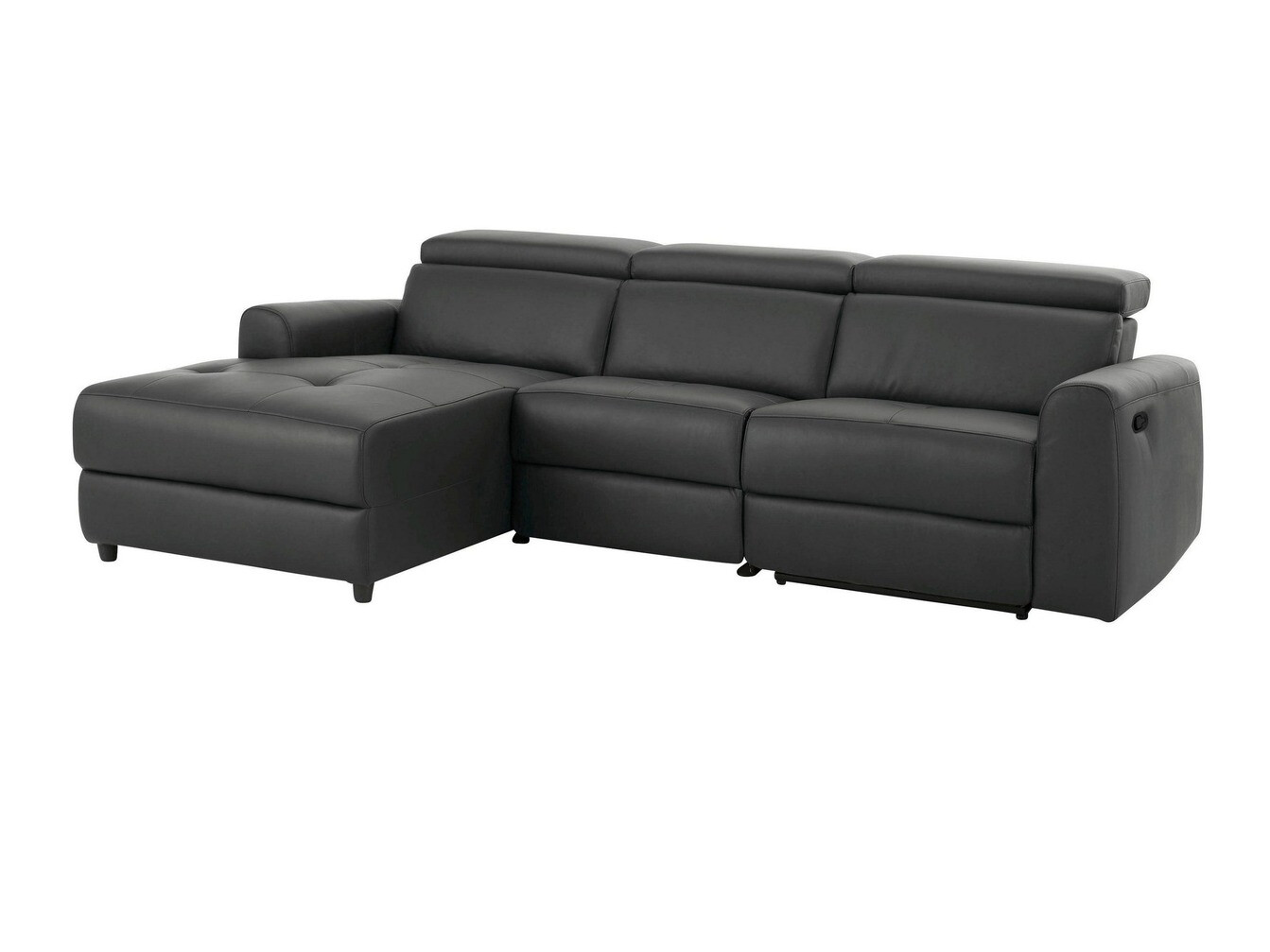 Sillón reclinable de ángulo suave Denton 503 (Gris oscuro)
