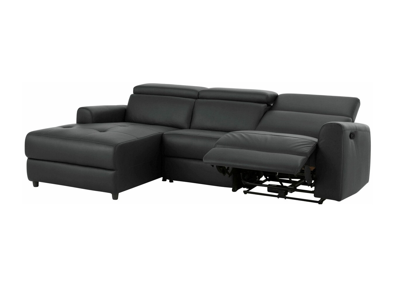 Sillón reclinable de ángulo suave Denton 503 (Gris oscuro)