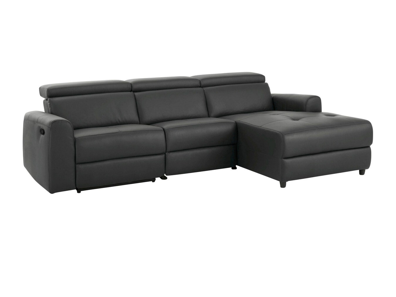 Sillón reclinable de ángulo suave Denton 503 (Gris oscuro)