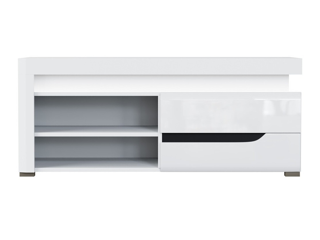 Mueble TV Revelmi 100 (Blanco brillante + Blanco)