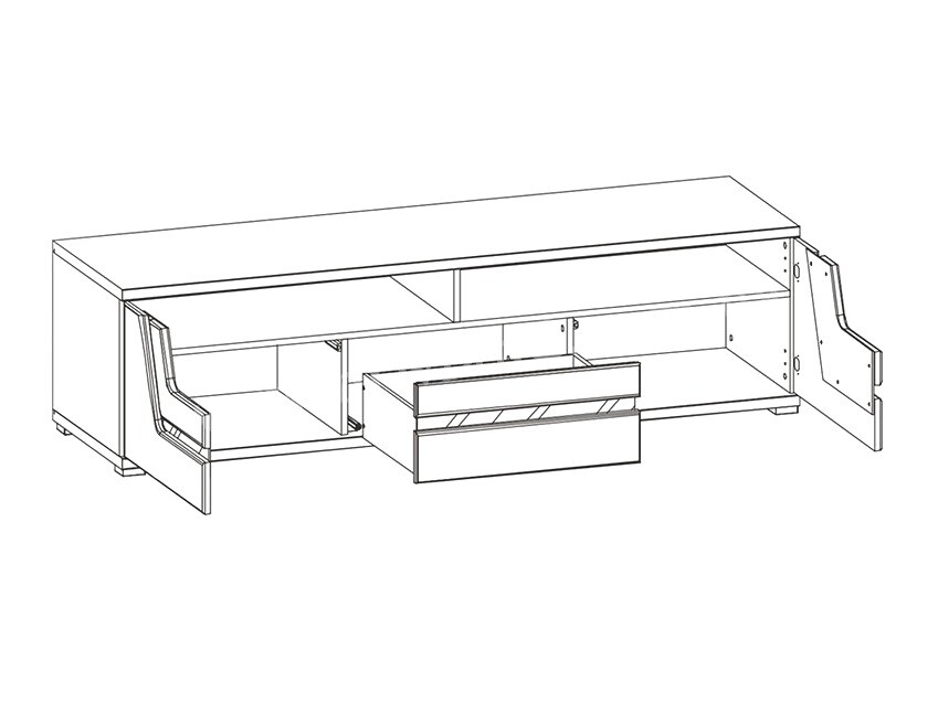 Mueble TV Soretru 100 (Nuez)
