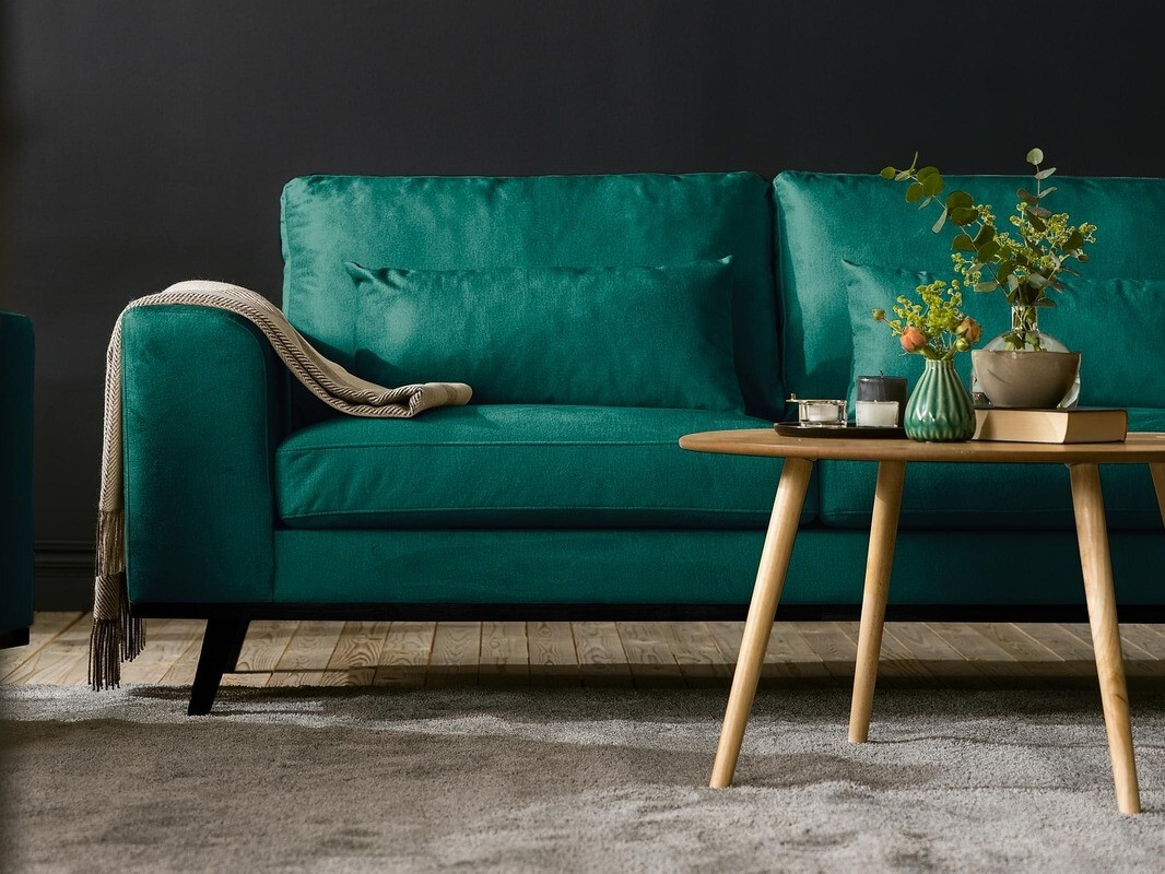 Sofá rinconero Floromo 106 (Monolith 37)