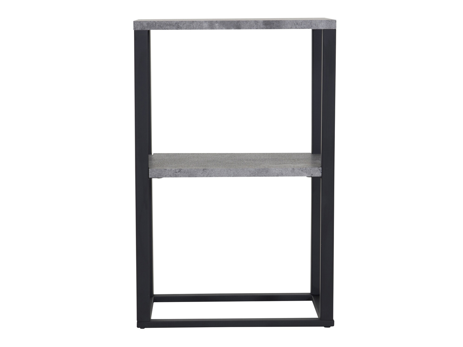 Mesa auxiliar Dallas 260 (Hormigón + Negro)