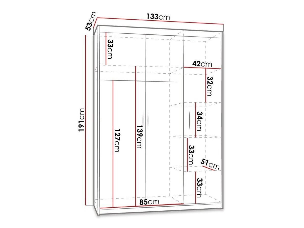 Armario Novduni 102 (Blanco)