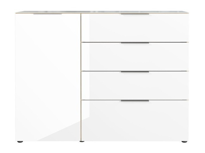 Cómoda Sacramento 300 (Blanco + Navarra roble)