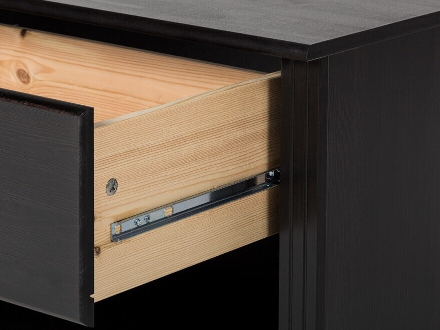 Conjunto de salón Saltoro 125 (Marrón oscuro)