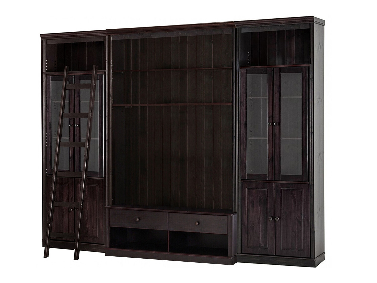 Conjunto de salón Saltoro 128 (Marrón oscuro)