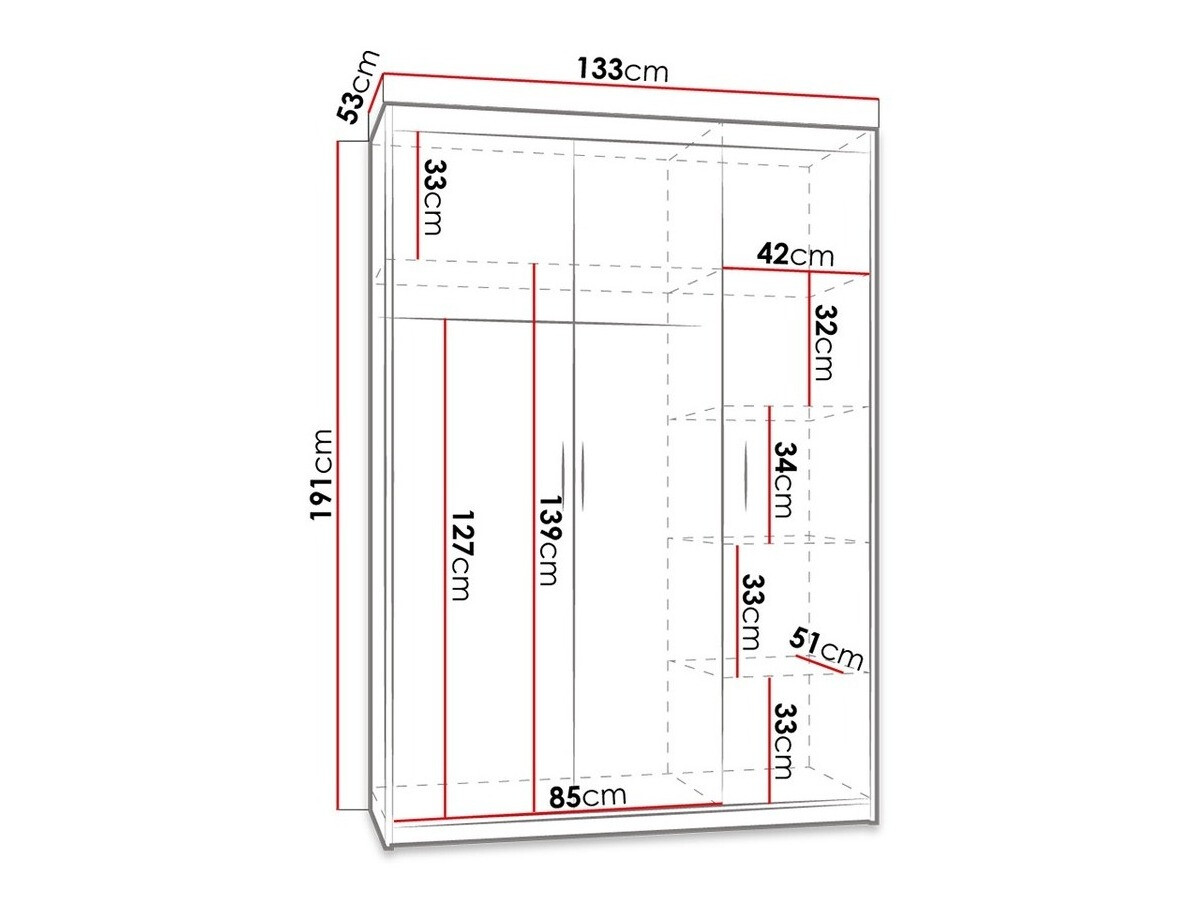 Armario Novduni 101 (Roble Sonoma)