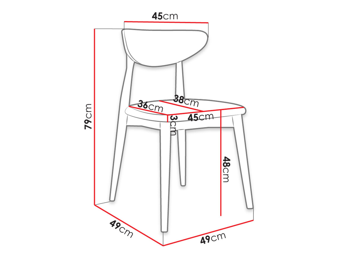 Conjunto de mesas y sillas para comedor Racine 124 (Negro)