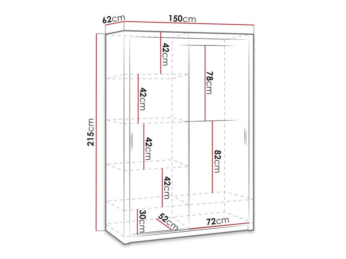 Armario Catromi 105 (Roble del Monastery)