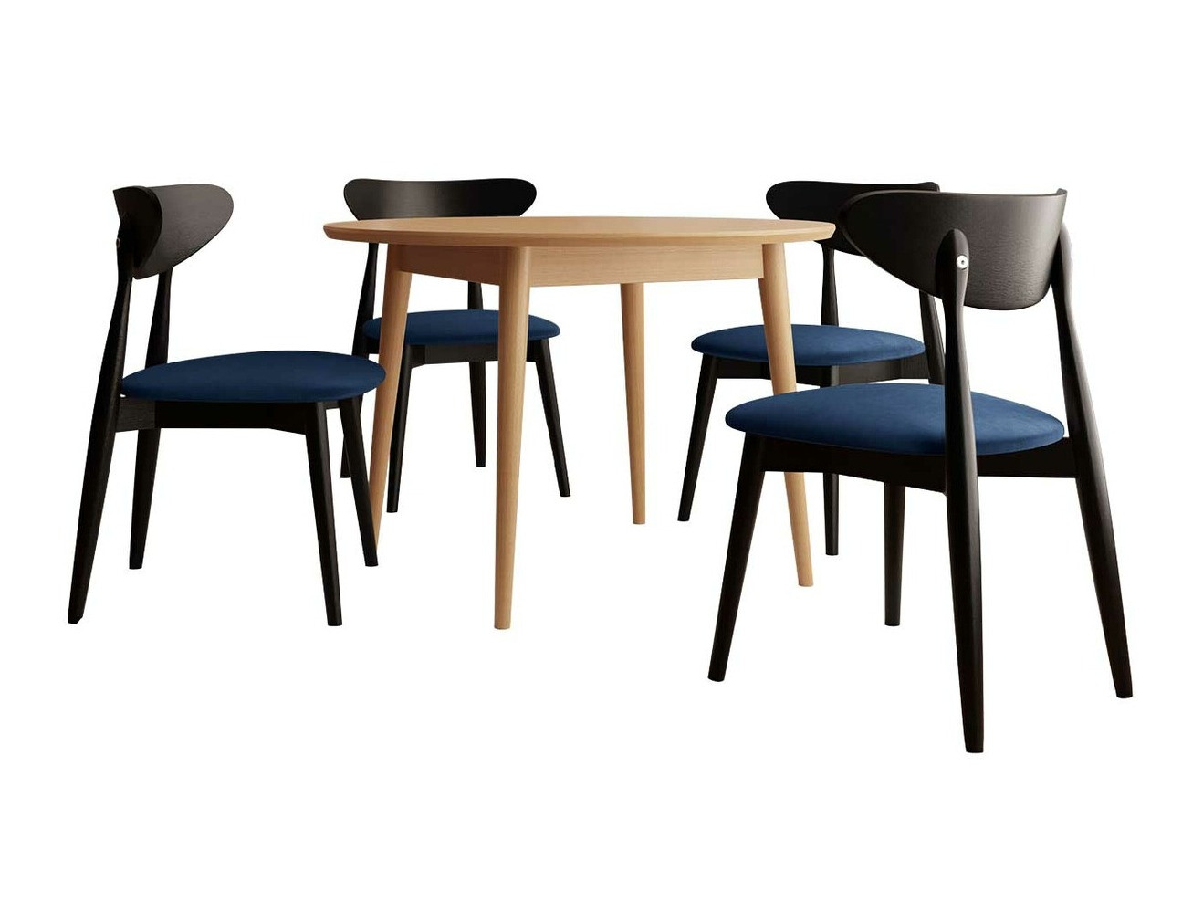 Conjunto de comedor Racine 134 (Marrón)