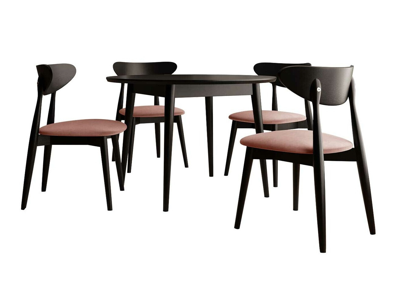Conjunto de mesas y sillas para comedor Racine 134