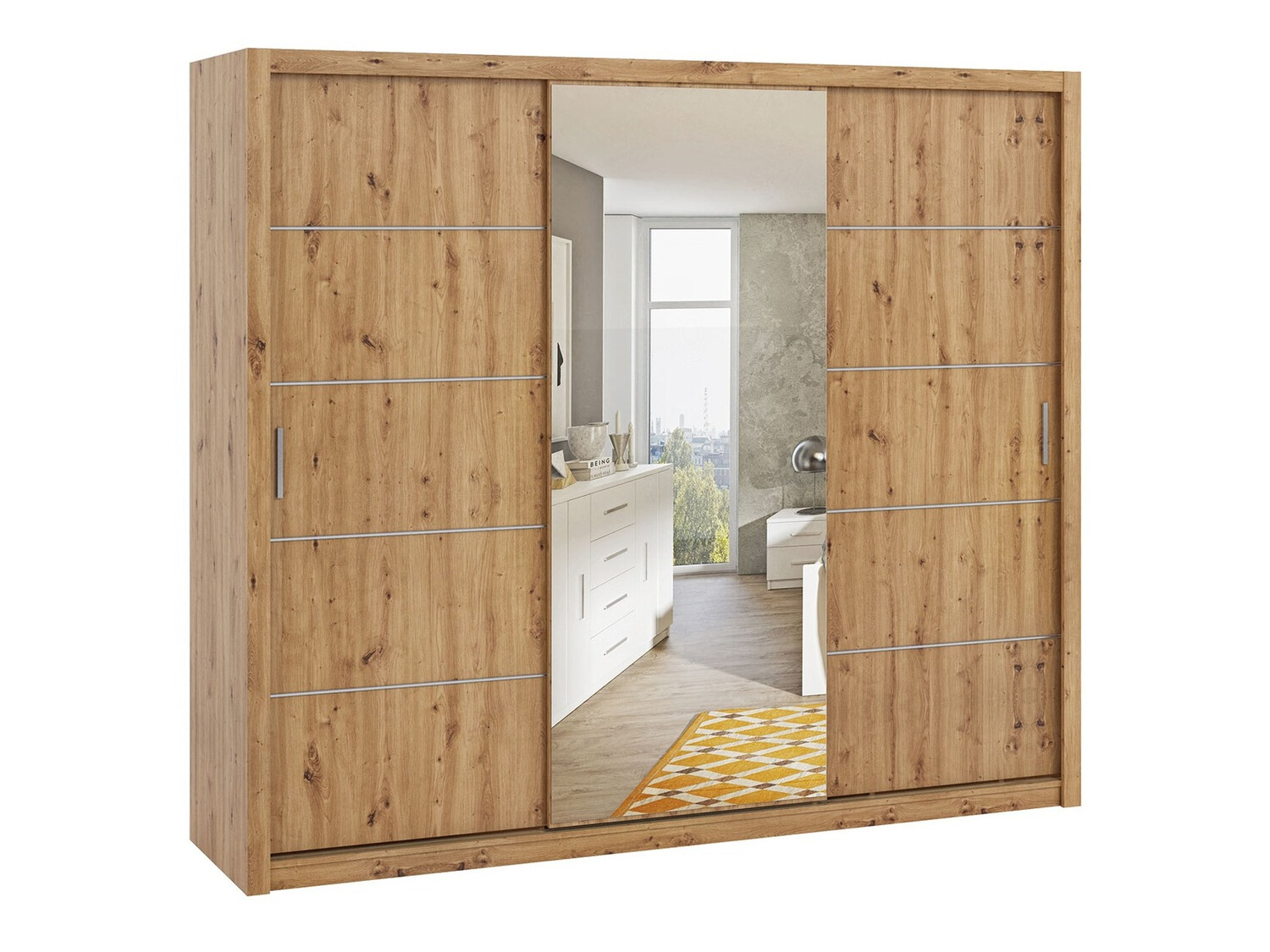 Armario Catromi 111 (Roble Artisan)