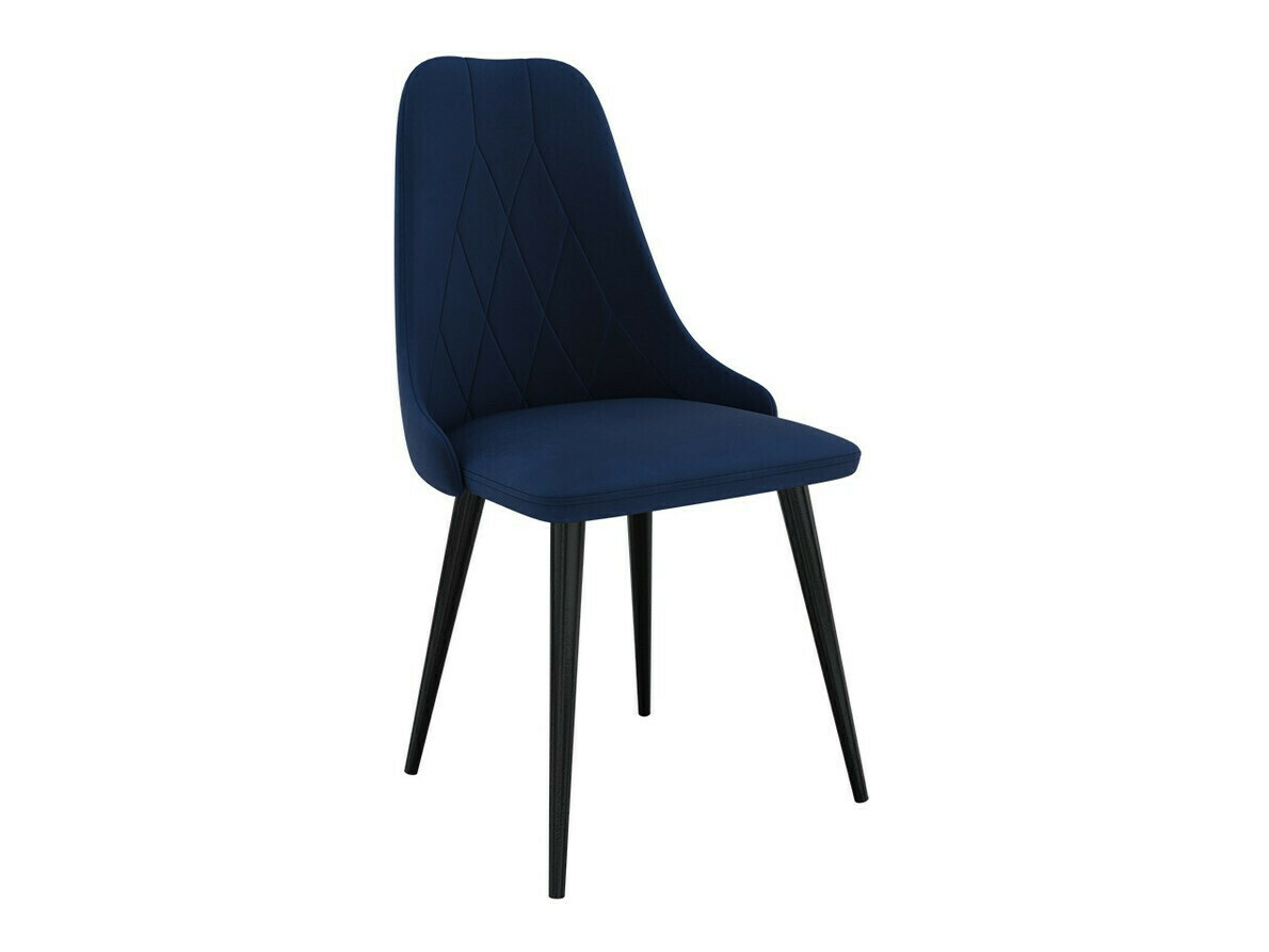 Conjunto de comedor Racine 125 (Negro + Magic Velvet 2216)