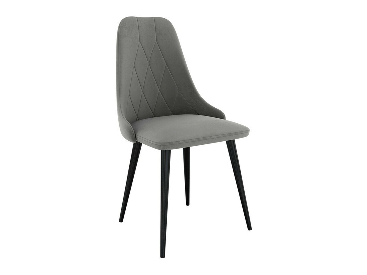 Conjunto de comedor Racine 125 (Negro + Magic Velvet 2217)