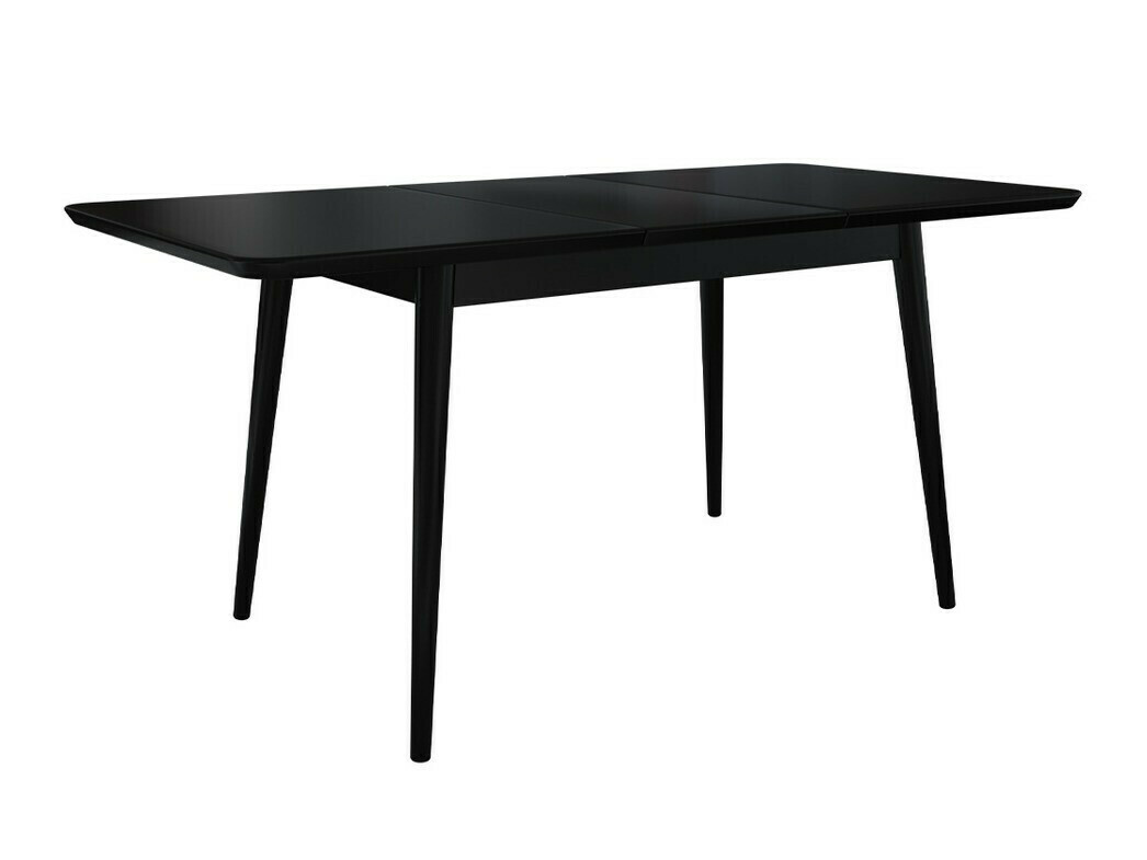 Conjunto de mesas y sillas para comedor Racine 125 (Negro + Magic Velvet 2250)