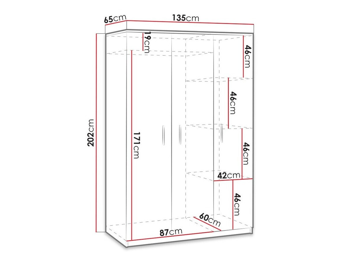 Armario Catromi 118 (Blanco)