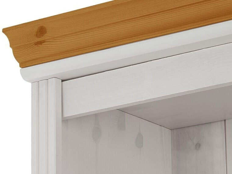 Conjunto de salón Saltoro 124 (Blanco + Miel de roble)