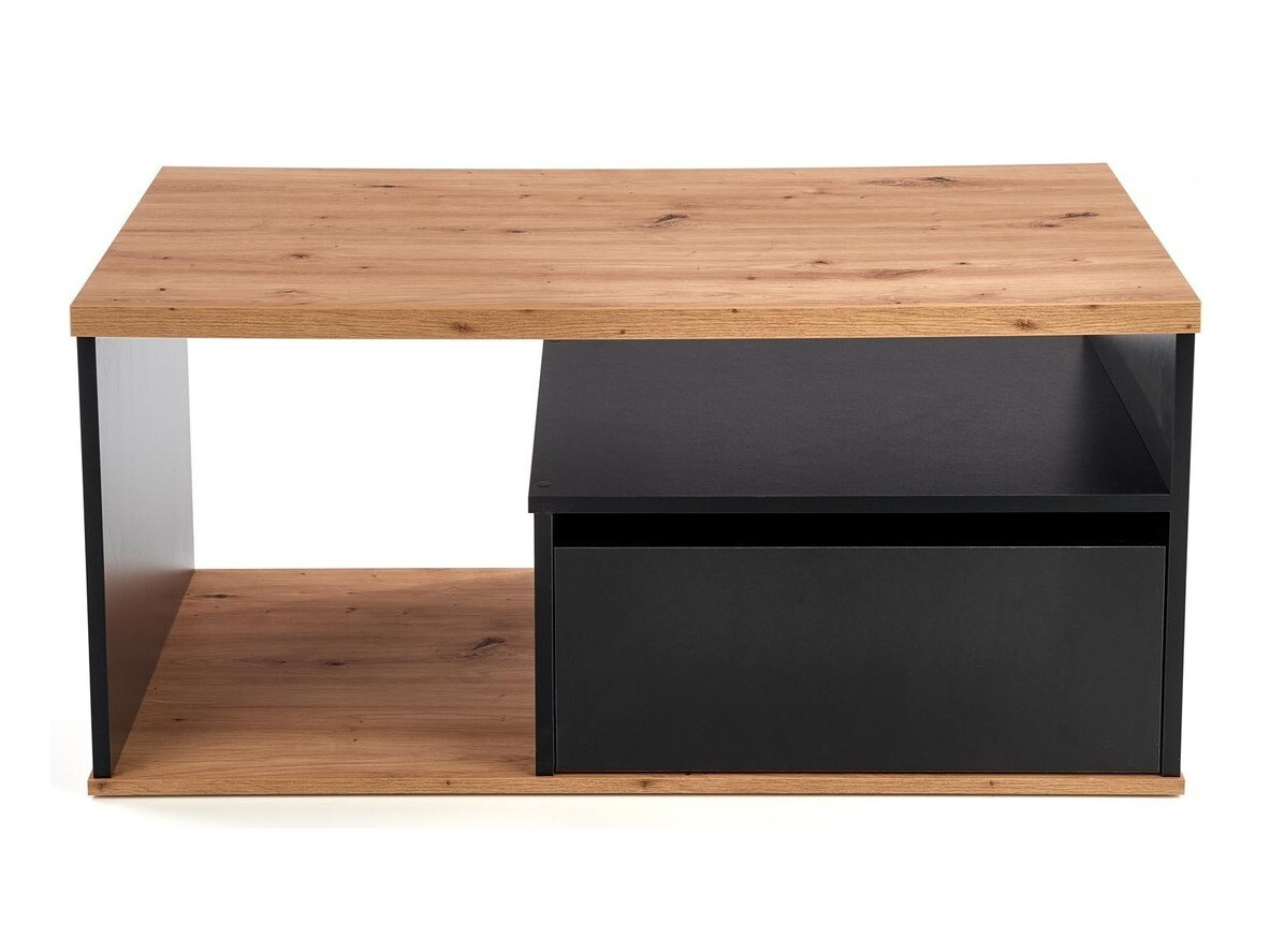 Mesa de centro Houston 954 (Roble wotan + Negro)