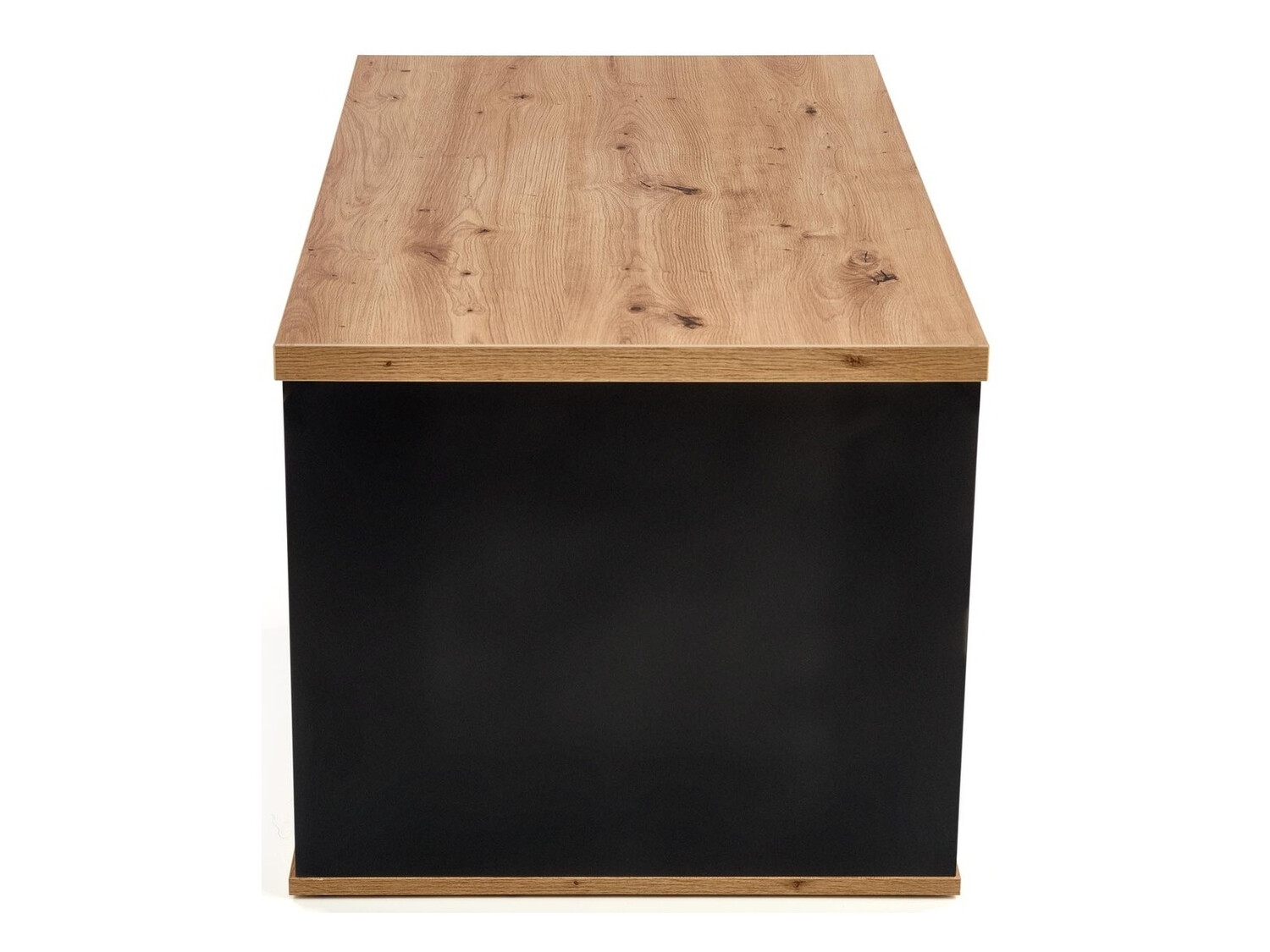 Mesa de centro Houston 954 (Roble wotan + Negro)