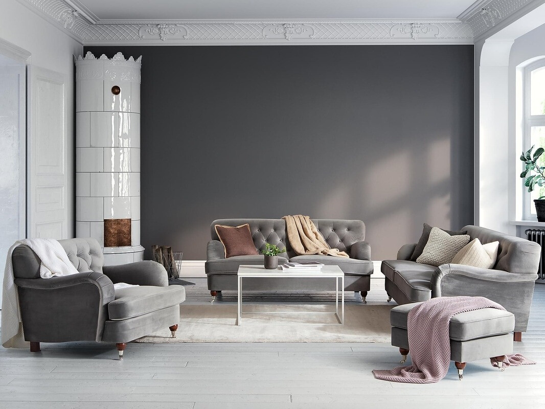 Sofá chesterfield Bloomington Venveni 115 (Riviera 91)