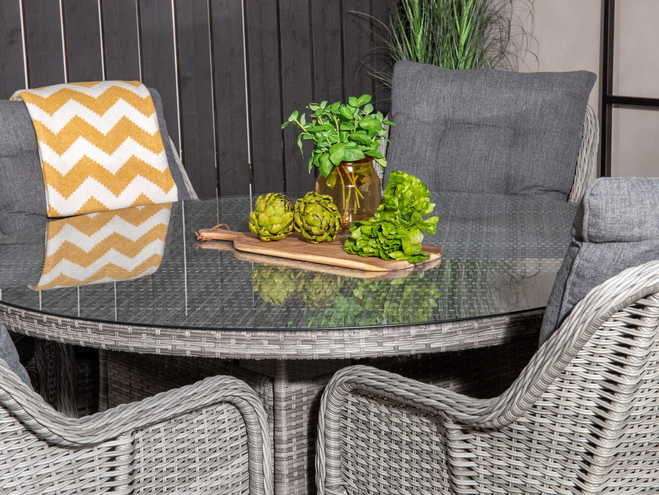 Conjunto de mesa y sillas Dallas 594