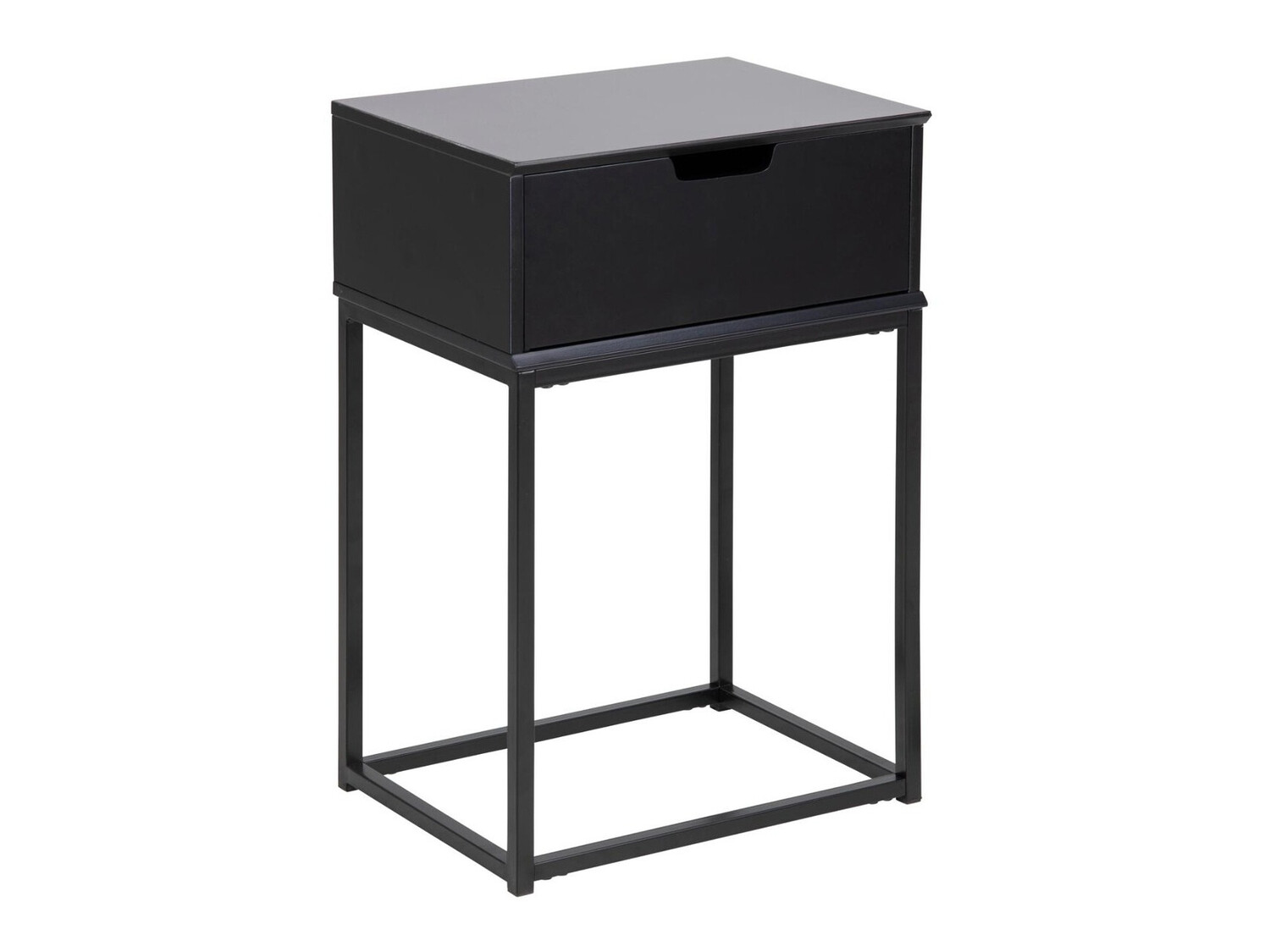 Mesilla de noche Norsica 106 (Negro)