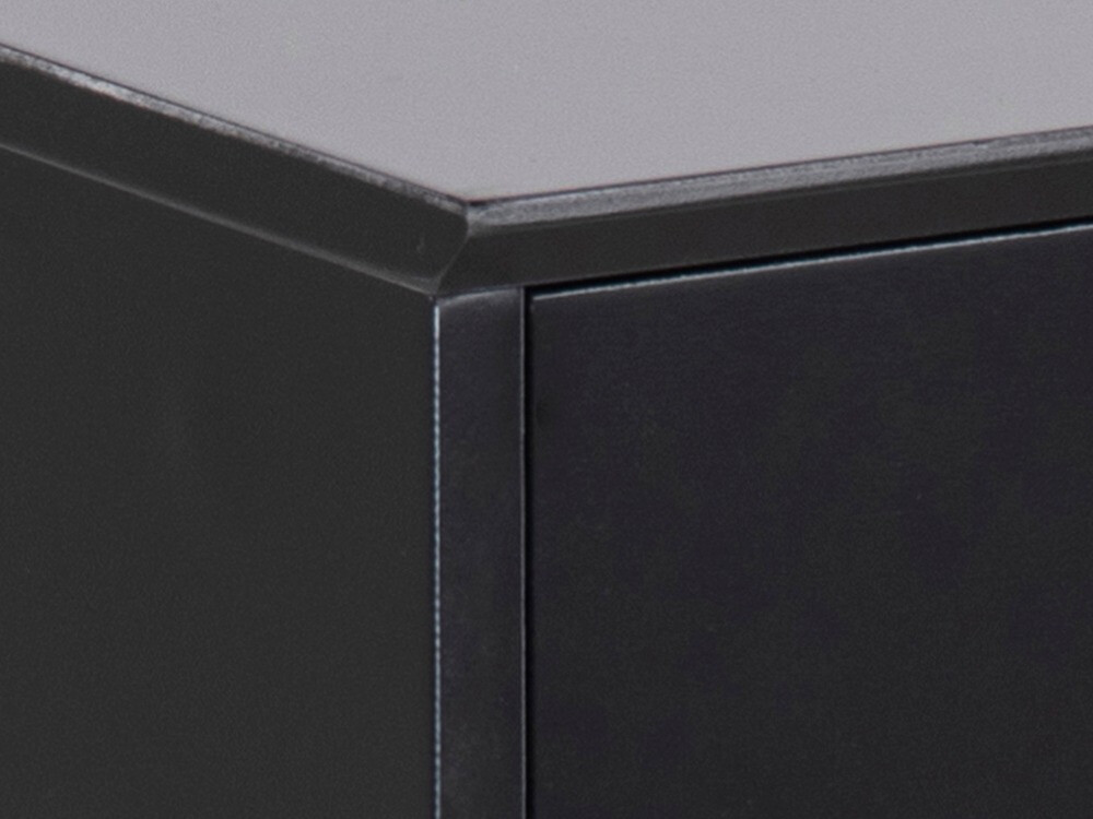 Mesilla de noche Norsica 106 (Negro)