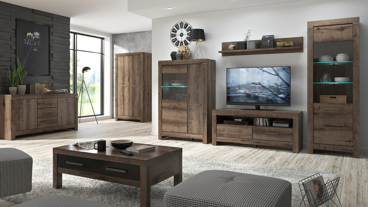 Mueble TV Dunfelu 104 (Roble del Monastery)