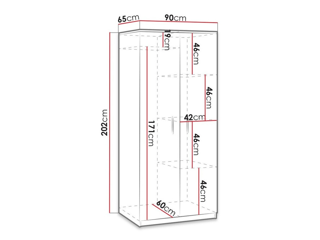 Armario Catromi 117 (Blanco)