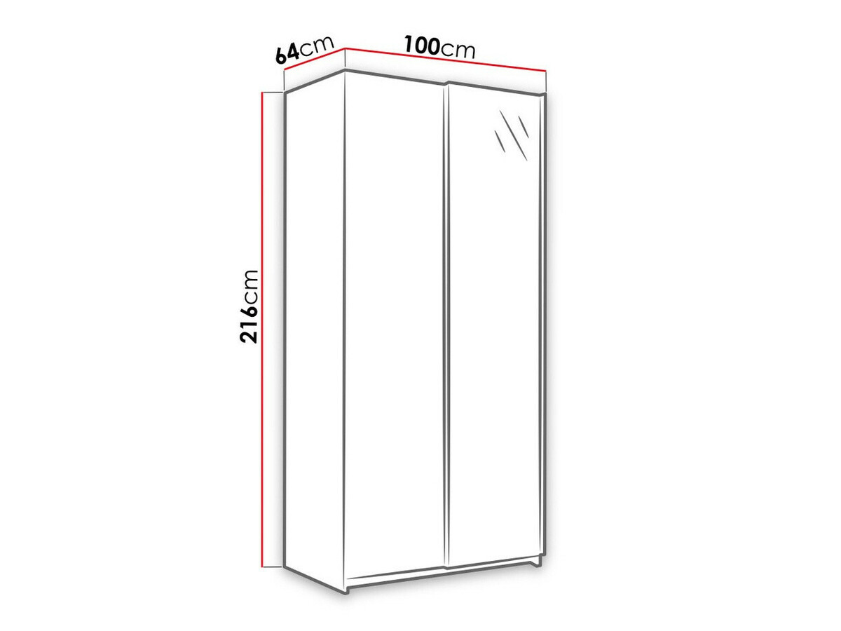 Armario Toledo 106 (Negro)