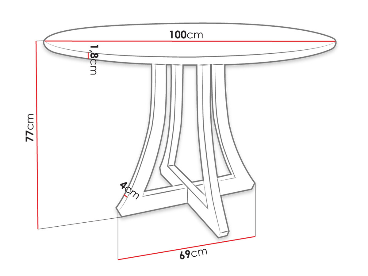Conjunto de mesas y sillas para comedor Racine 126 (Negro)