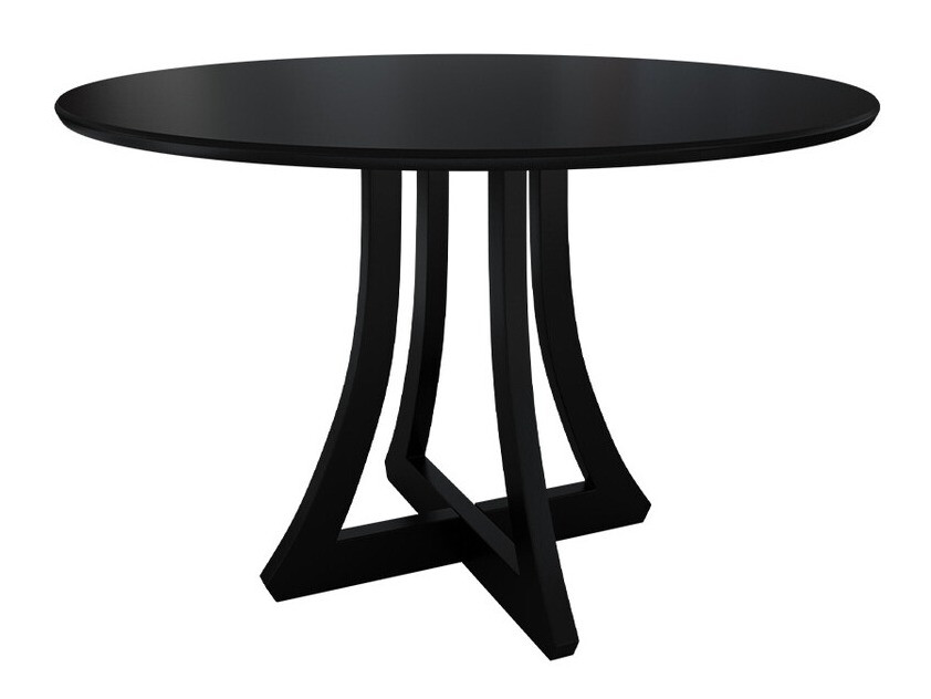 Conjunto de mesas y sillas para comedor Racine 135 (Negro)