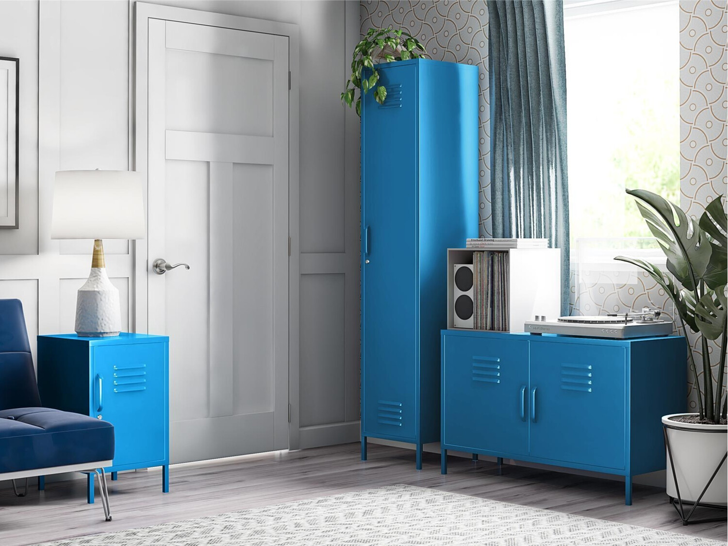 Estantería Novogratz Sersoni 103 (Azul)