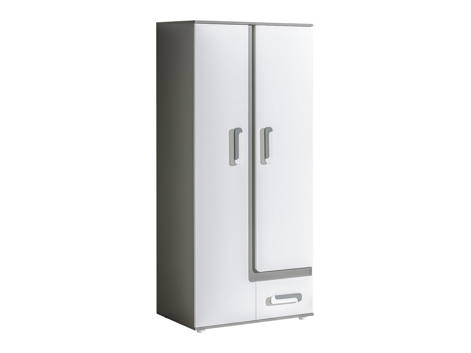 Armario Aviseve 106 (Antracita + Blanco)