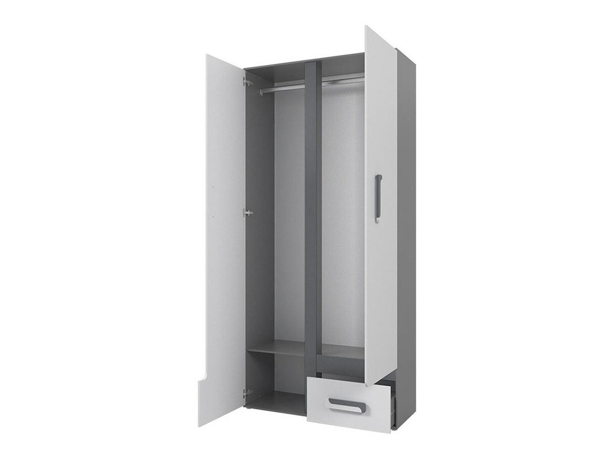 Armario Aviseve 106 (Antracita + Blanco)